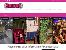 Tablet Screenshot of fierceallstars.com